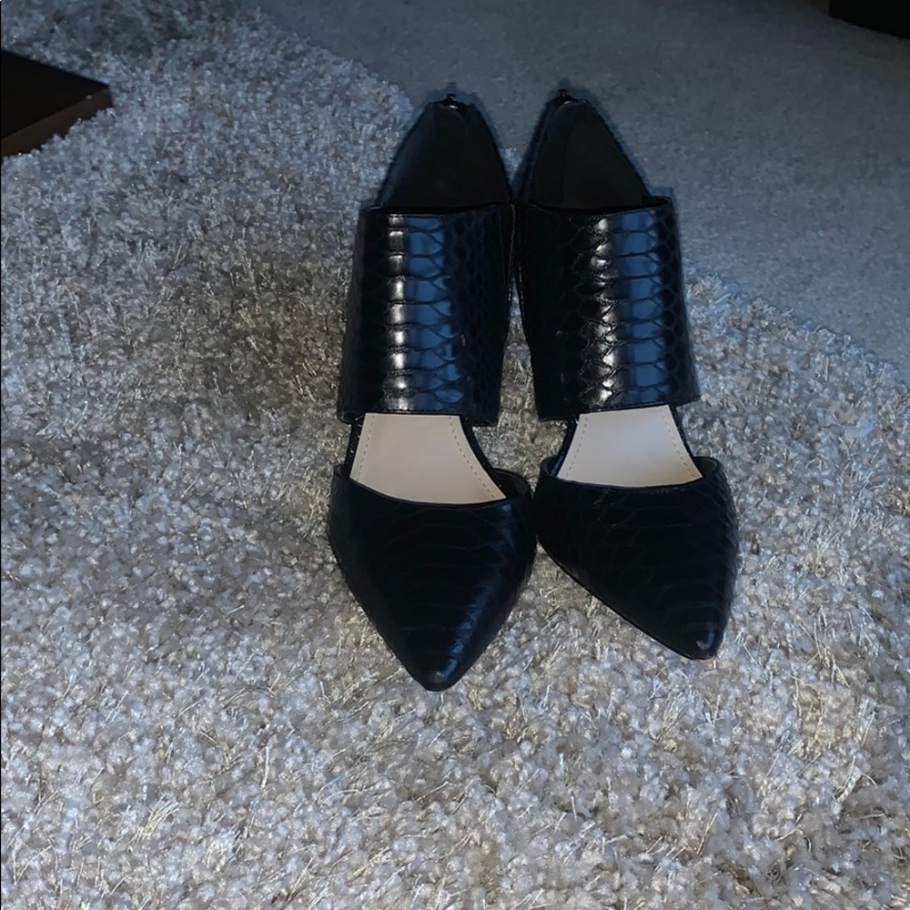 Black heels